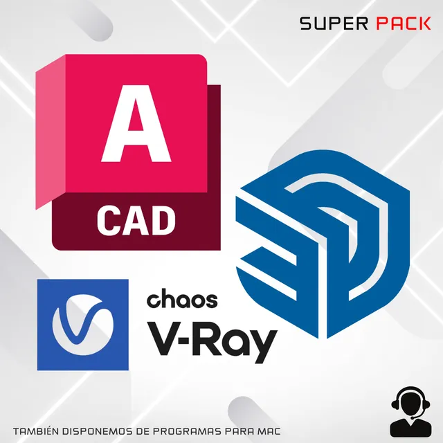 Autocad 2025 + Sketchup Pro 2025 Con Vray 7 Completo