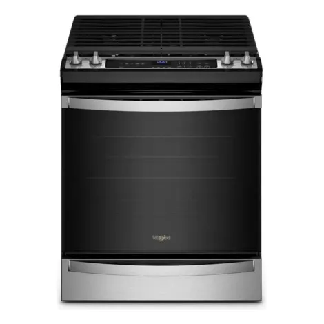 Estufa A Gas  Whirlpool 5 Quemadores 30 Acero