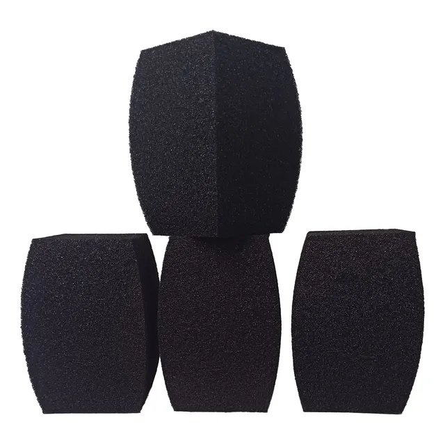 Capuchón Funda Anti Pop De Esponja Cubico Para Micrófono X4