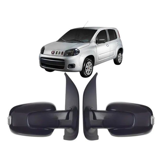 Par Retrovisor Genuíno Fiat Uno Vivace 11 À 21 Manual C/seta