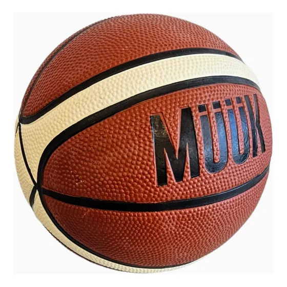 Balon De Basquetbol Marca Muuk N° 3 Goma