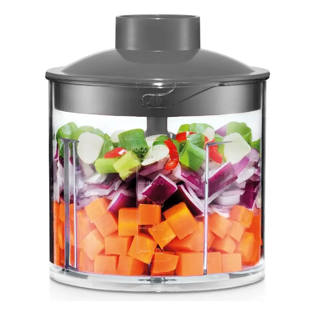 Mixer Power Inox 3 Em 1 600w Elgin Lunar - Cinza Lunar 127v