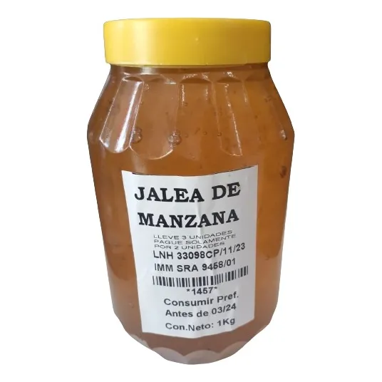 Jalea De Manzana 1kg 3 X 2 Precio Por Unidad