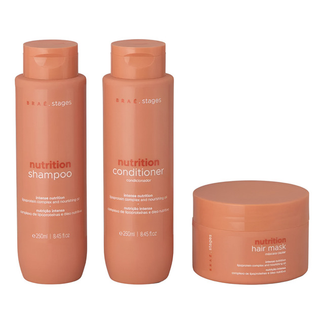Kit Brae Para Nutrição Linha Braé Stages Nutrition - 3 Itens Kit Brae Para Nutrição Linha Braé Stages Nutrition - 3 Itens