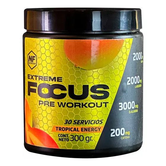 Nf Nutrition Extreme Focus Suplemento Tropical X 300gr