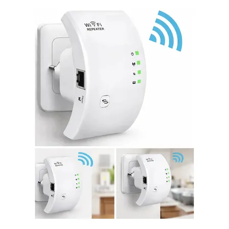 Repetidor Wi-Fi Dual Antenas de 300Mbps para Internet Rápida