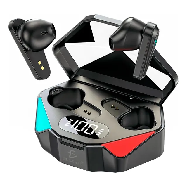 Auriculares X15s Gamer Inalámbricos Bluetooth 5.3 Con Led