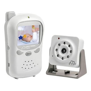 Babá Eletrônica Digital Com Câmera E Tela Multikids Cor Branca 110v/220v Babá Eletrônica Digital Com Câmera E Tela Multikids Cor Branca 110v/220v
