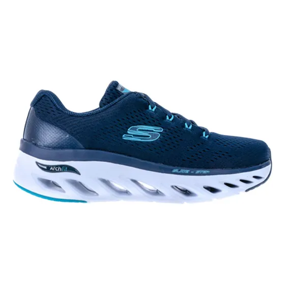 Tenis Mujer Skechers Glide Step  - Azul