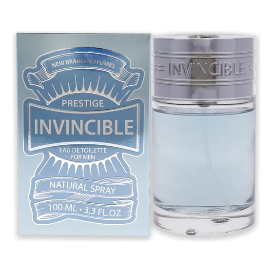 Spray Edt Prestige Invincible De New Brand Para Hombre, 3.3