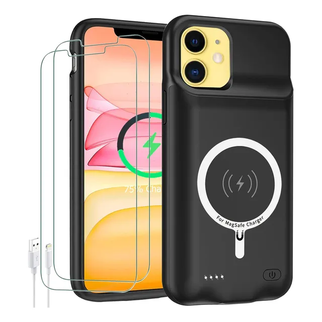 Estuche De Batería Para iPhone 11 Alta Capacidad 10000mah Ne