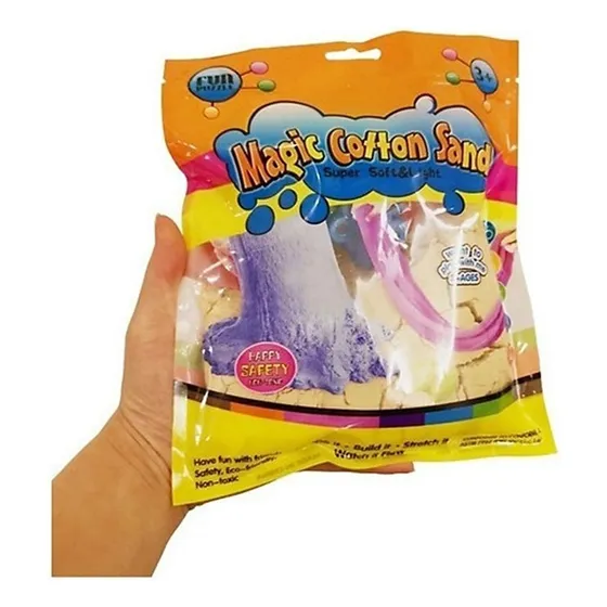 Arena Mágica Moldeable Bolsa Relajante Kinetica Juguete Niño