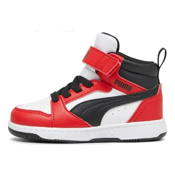 Zapatilla Puma Rebound V6 Mid 396542-03 Niño
