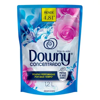 Amaciante De Roupa Concentrado Brisa De VerĂŁo Downy SachĂȘ 1,2l Amaciante De Roupa Concentrado Brisa De VerĂŁo Downy SachĂȘ 1,2l