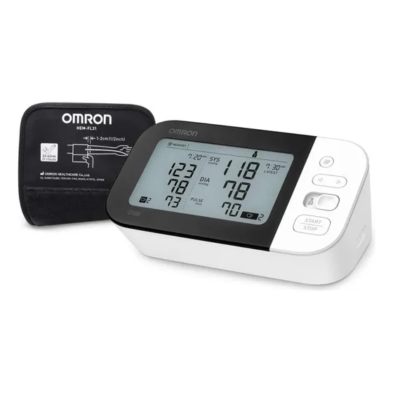 Tensiometro Omron Serie 7 Con Adaptador De Corriente