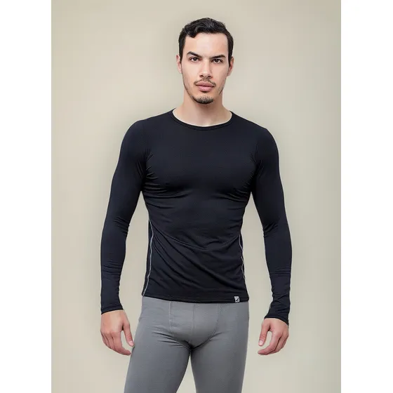 Camiseta Térmica Hombre Lisa Dufour Manga Larga Art. 11945