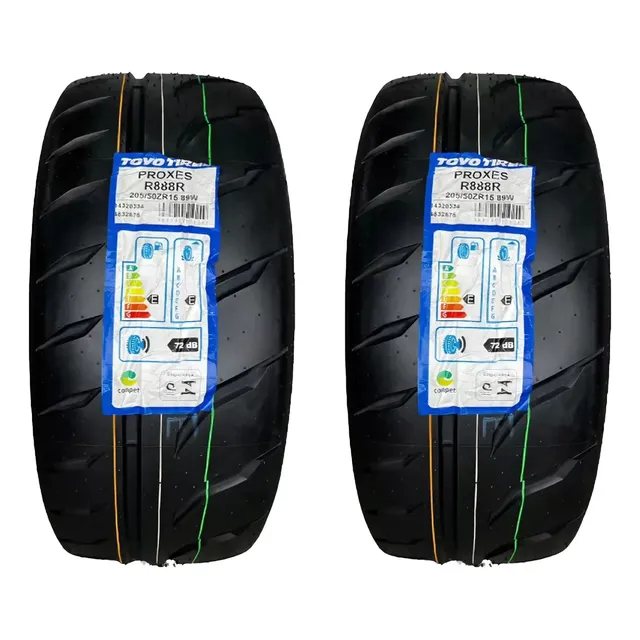 Kit 2 Pneus 225/50r15 91w Proxes R888r Toyo Arrancada
