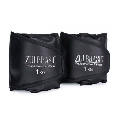 Caneleira Tornozeleira 1kg O Par Academia Musculação Crossfi Caneleira Tornozeleira 1kg O Par Academia Musculação Crossfi