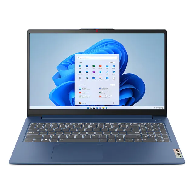 Notebook Lenovo Idea Pad Slim 3 15abr8 Amd Ryzen 7 7730u 16gb Ddr4 512gb Ssd 39.6 cm (15.6) 1920x1080px Gráficos Amd Radeon Wifi 6 (802.11ax) Teclado Español Windows 11 Home Color Abyss Blue