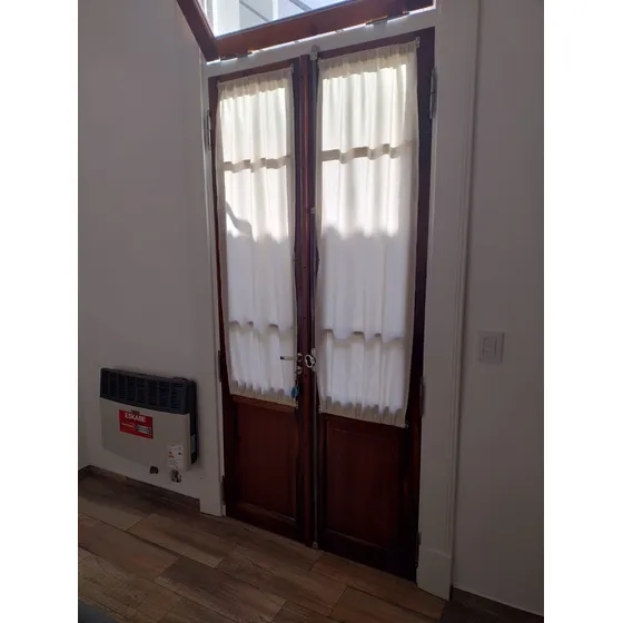 Dos Visillos Puertas Y Ventanas Antiguas Lienzo 1,55 X 0,50 Crema