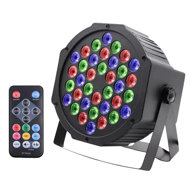 Tacho Par Led Big Dipper Lp014 36x1w Rgb Led C/remoto Y Dmx