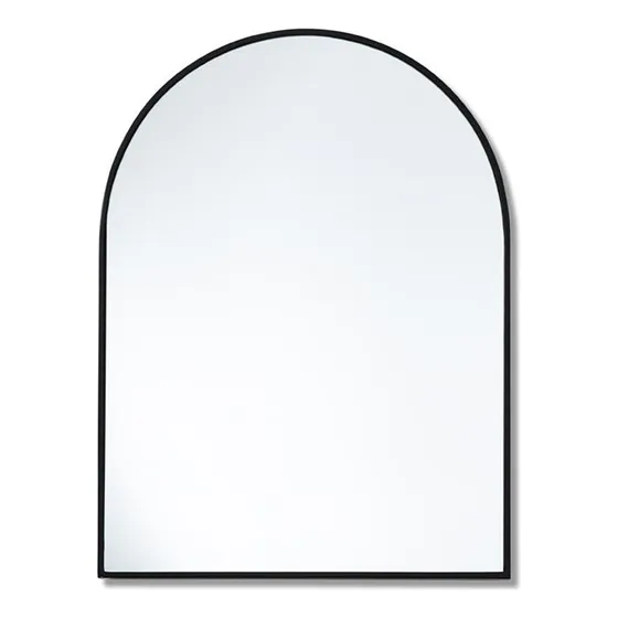 Espejo Arco Medio Punto Curvo 60x90 Cm Con Marco Deco
