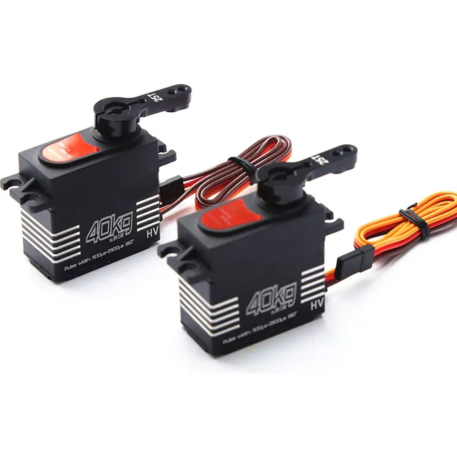 Servo Para Robot Digital De 40 Kg, 2 Piezas, Engranaje Metál