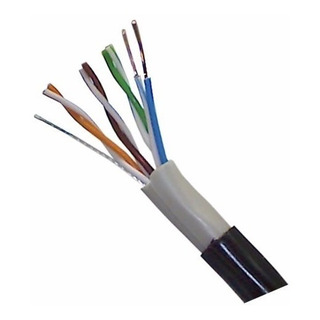 30m Cable Utp 100% Cobre Exterior Doble Forro Cat5e Saxxon 30m Cable Utp 100% Cobre Exterior Doble Forro Cat5e Saxxon