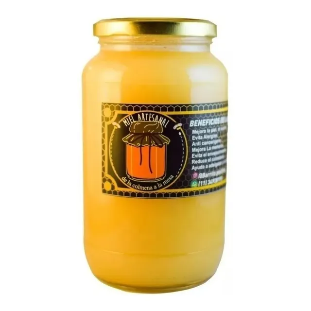 Miel Pura Cremosa De 1/2 Kilo (9 Unidades)  - Premium