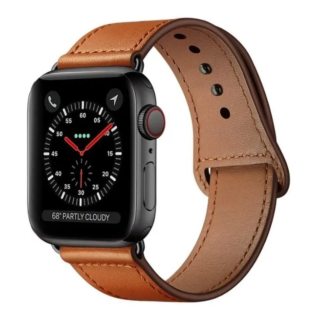Correa Cuero Compatible Con Apple Watch 38 - 40Mm /42 - 44Mm