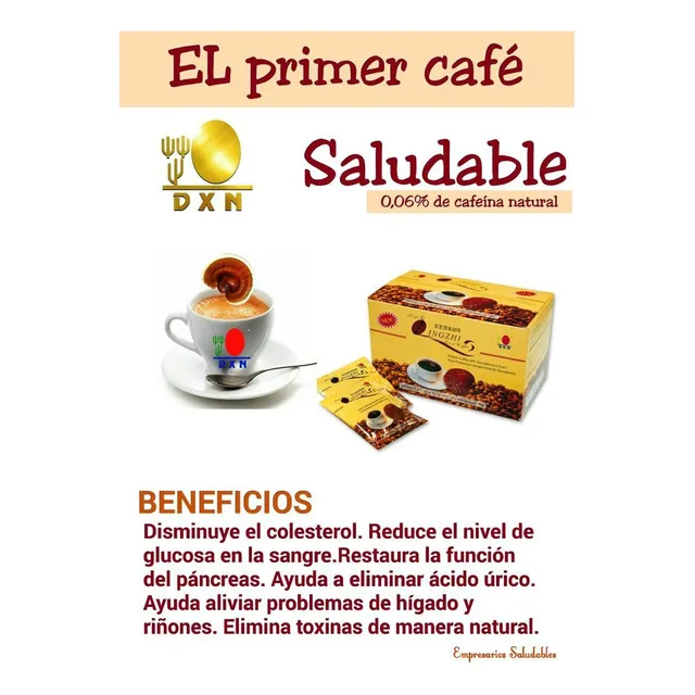 Café Orgánico Ganoderma Lingzhi