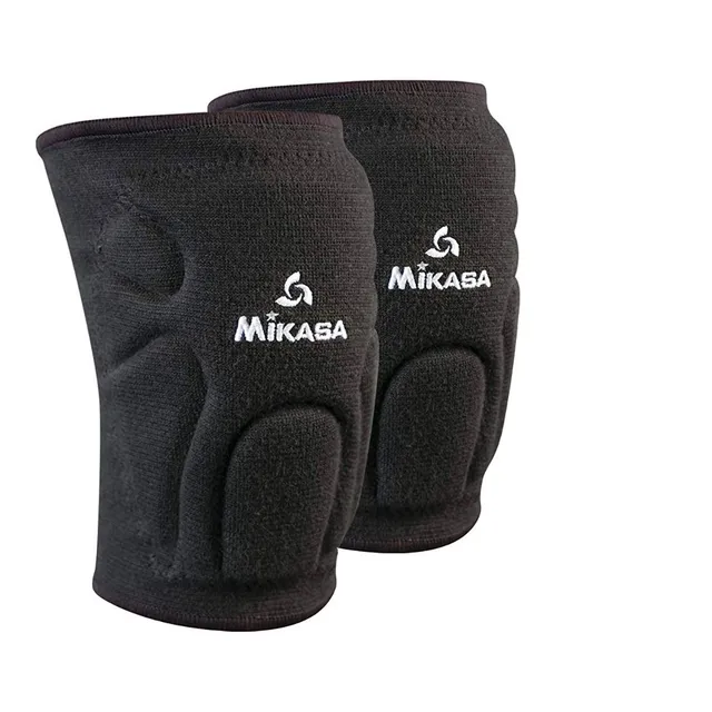Rodillera De Voleibol Mikasa Unitalla Sr Negra (832sr) Color Negro