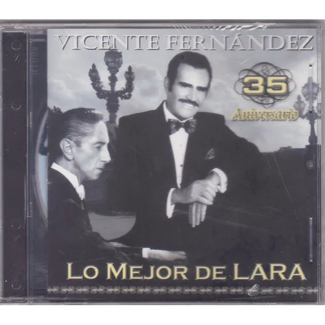 Cd Vicente Fernandez 35 Aniversario Lo Mejor De Lara