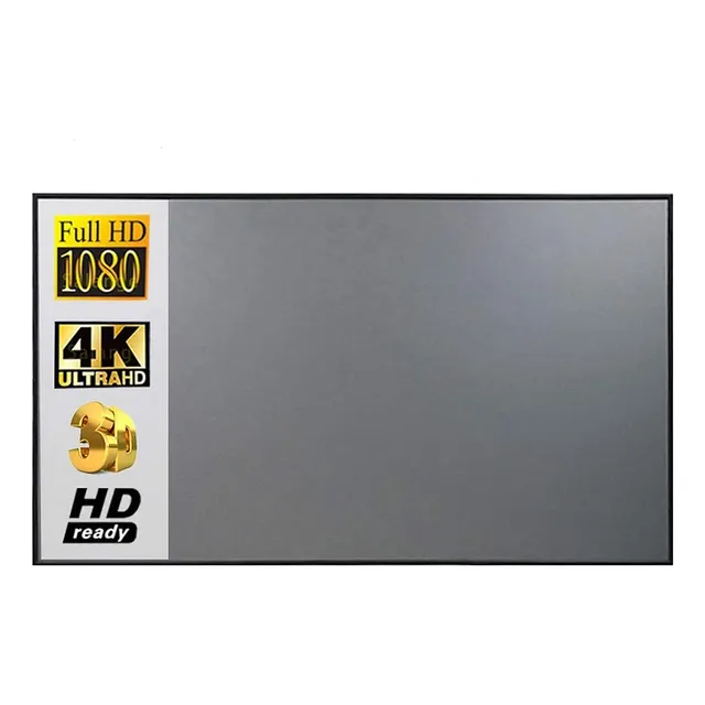 Pantalla Proyector Tela Reflectante Proyeccion Para Dlp Led