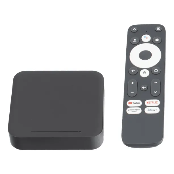 Tv Box 4k Android Con Google Tv / Conexión Wi-fi Y Por Cable