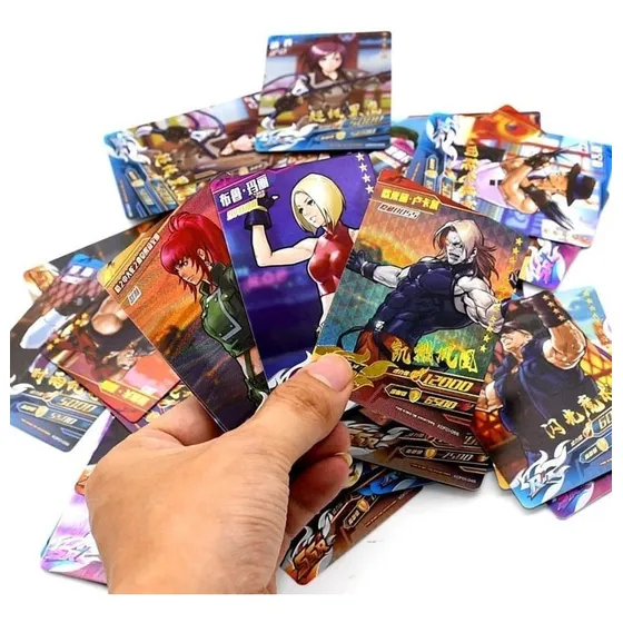 Card Anime The King Of Fighters X 50 Cartas Brillantes