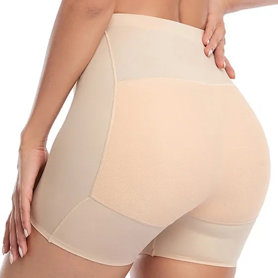 Short Modelador Com Bojo Enchimento De Bumbum Super Realista