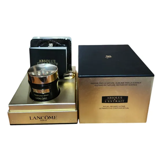 Lancôme Absolue L'extrait Ultimate Eye Contour Ritual 15ml Todo Tipo De Piel Día/noche