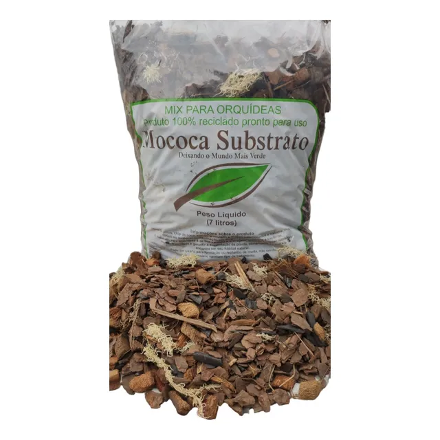 7 Litros Mix Para Orquídeas Mococa Substrato