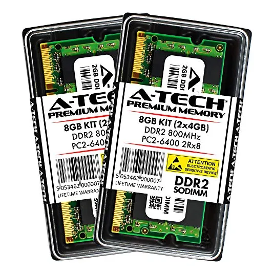 Kit A-tech De 8 Gb (2 X 4 Gb) De Ram Máxima Para Dell Inspir