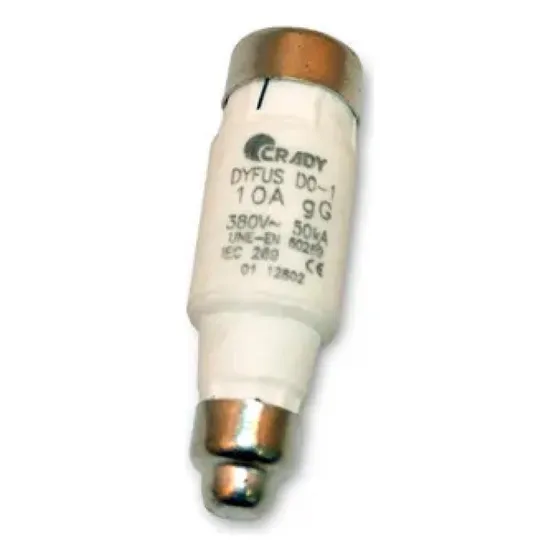 Fusible 10a 380v D01 Neozed Pack 10 Unidades