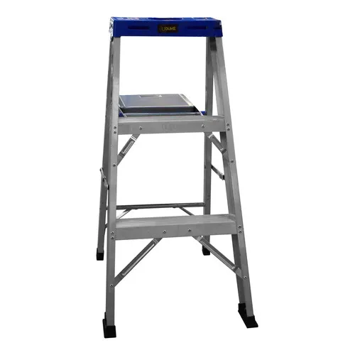 Escalera Aluminio 2 Peldaños Uduke Con Plataforma (ht1312)