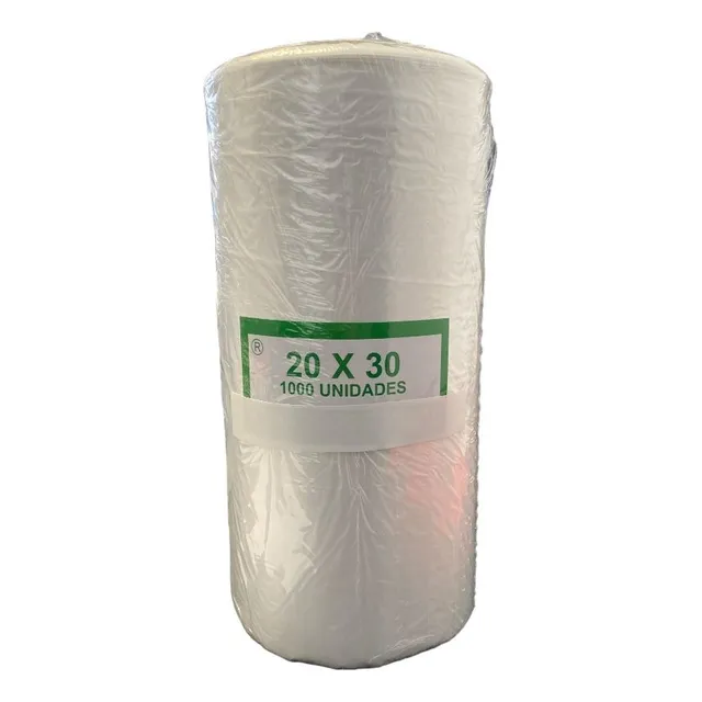 Bolsas En Rollo Para Comercio 20x30 - 1000 Unidades