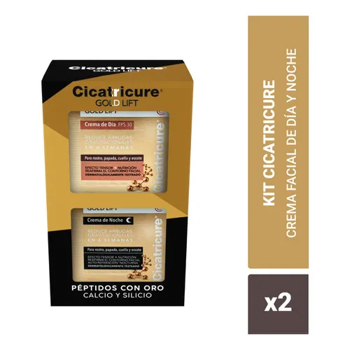 Pack Cicatricure Gold Día + Noche (50grs.c/u) Tipo de piel Todo tipo de piel