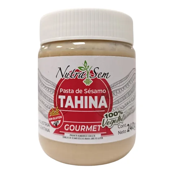 Pack De 3u Tahina Crema De Sésamo 100% - Nutrasem