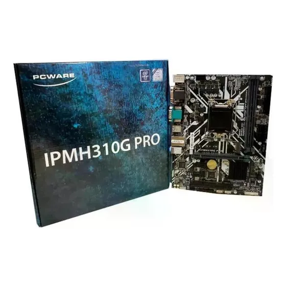 Placa Mãe Pcware Ipmh310g Pro 1151 8ª E 9ª Geração