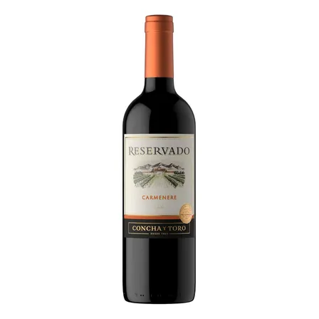 Vinho Chileno Tinto Concha Y Toro Reservado Carménère 750ml
