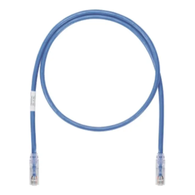 Cable De Parcheo Utp, Cat6a, 24 Awg, Cm, Color Azul, 10ft