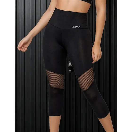Capri Deportivo Silueta Ajustada 20021634 Negro