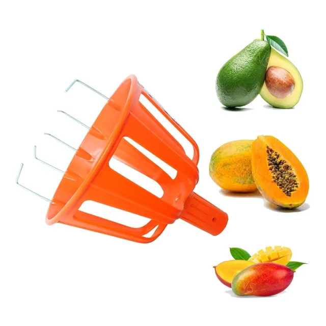 Colhedor Pegador De Frutas Grande Ideal Apanhar No Alto